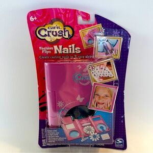 NWT Girl Crush Fashion Flipz Nails Activity Set